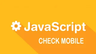 JS Check mobile snippet